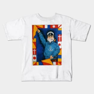 Flag waving Kids T-Shirt